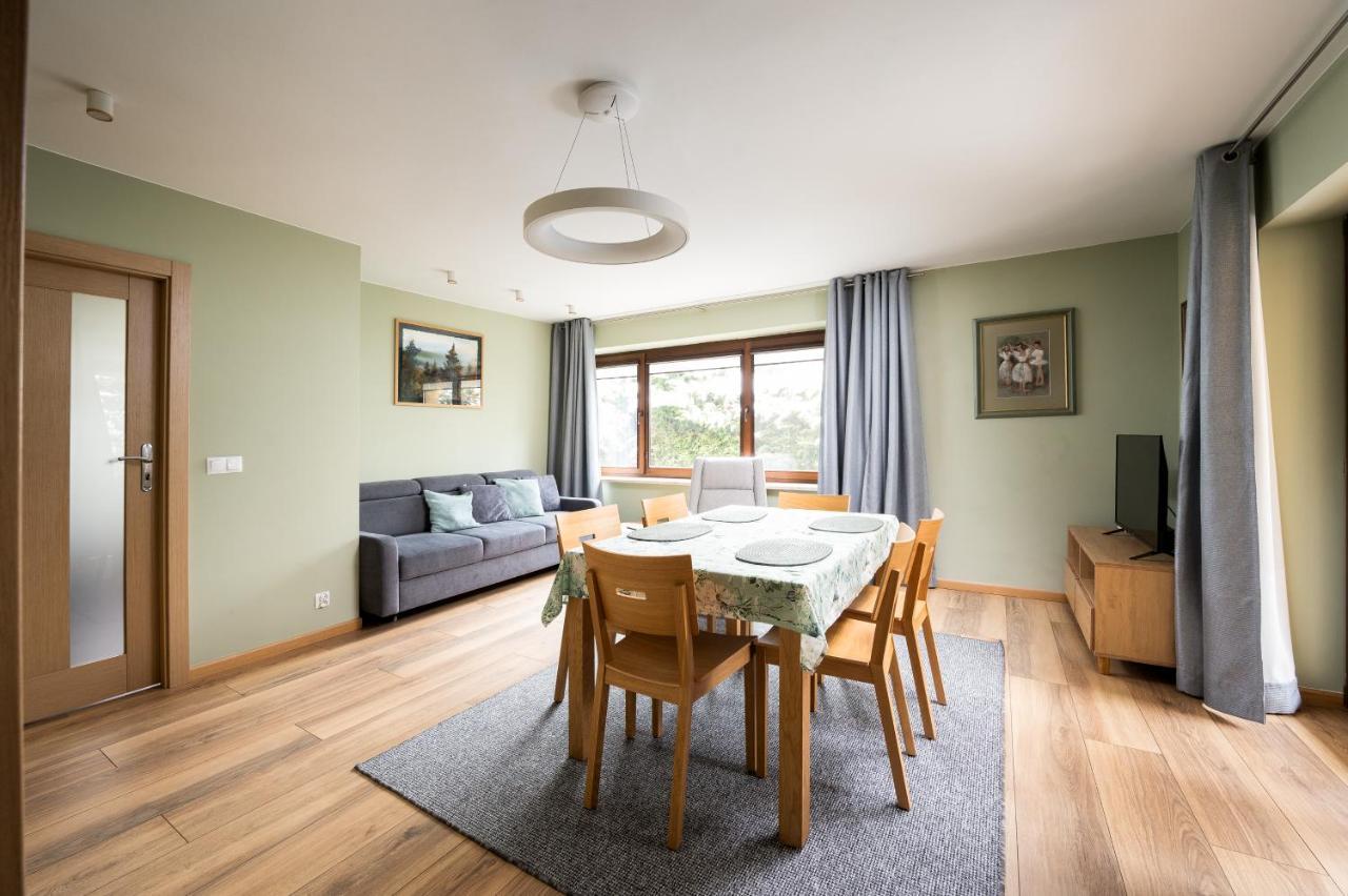 Ferienwohnung Apartament Albatros 75M Z Ogrodkiem Warschau Exterior foto