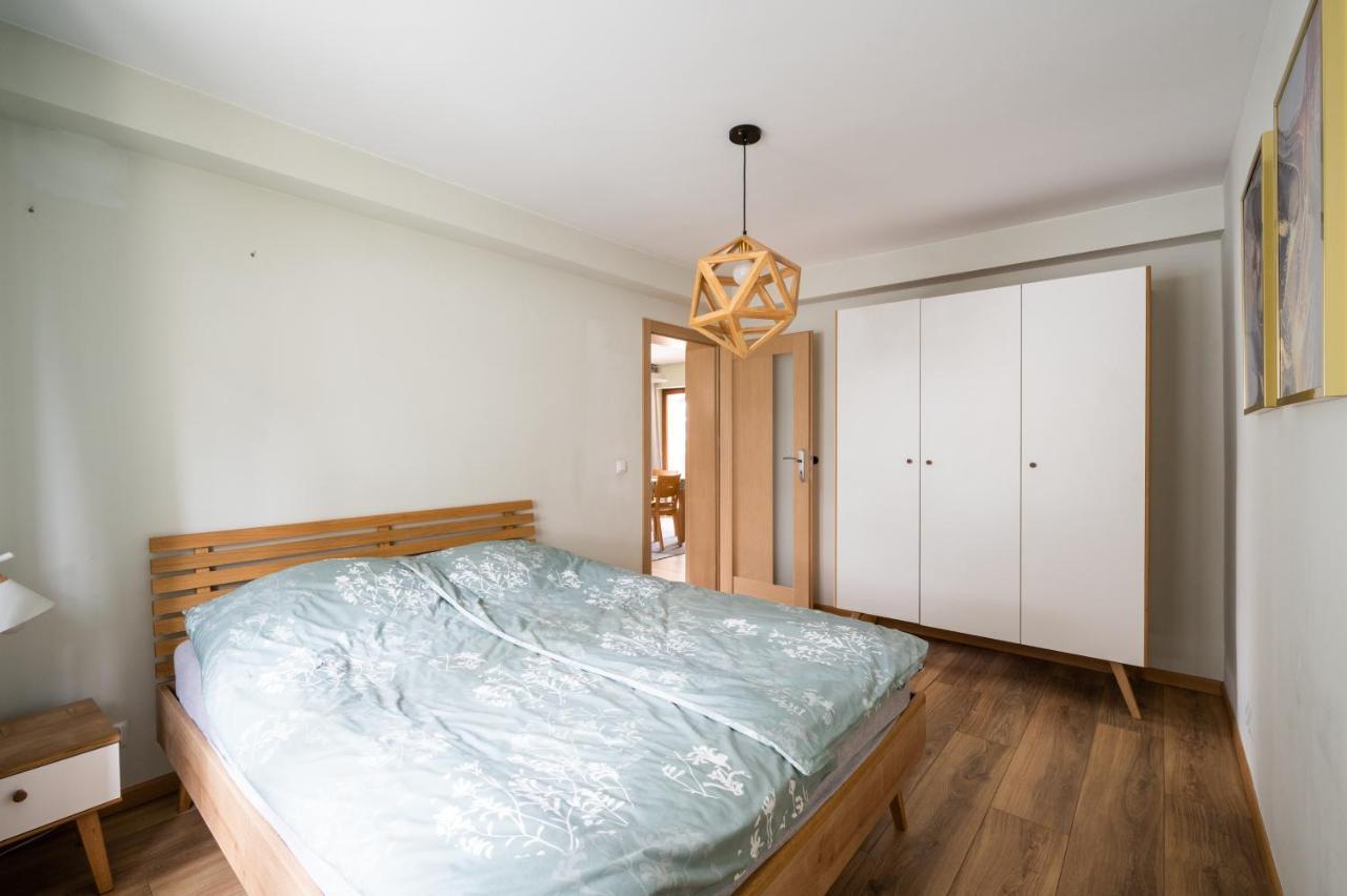Ferienwohnung Apartament Albatros 75M Z Ogrodkiem Warschau Exterior foto