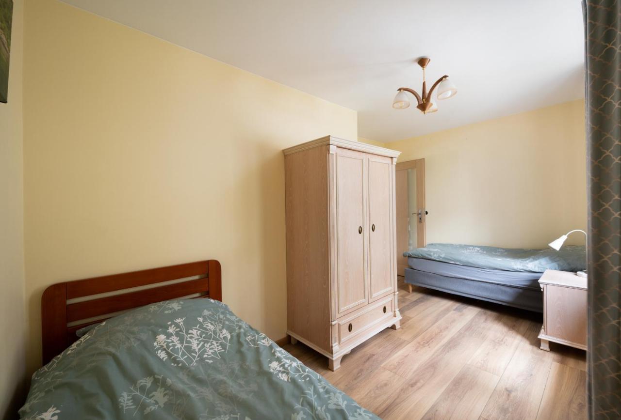 Ferienwohnung Apartament Albatros 75M Z Ogrodkiem Warschau Exterior foto