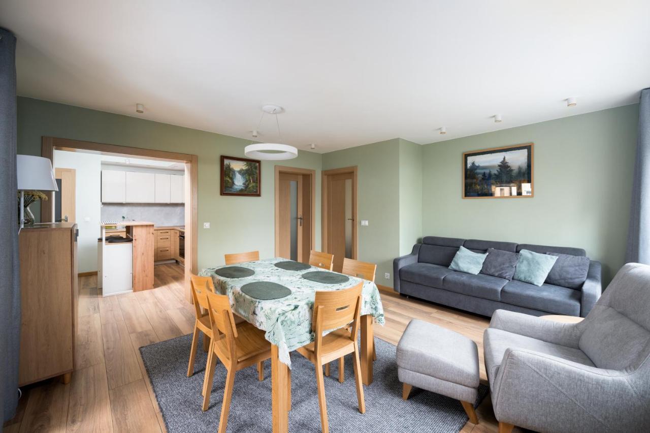 Ferienwohnung Apartament Albatros 75M Z Ogrodkiem Warschau Exterior foto